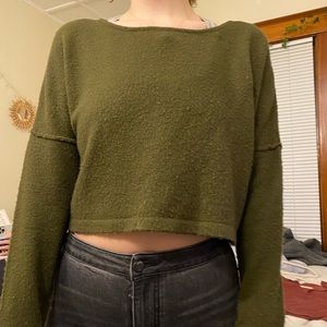Cropped sweater